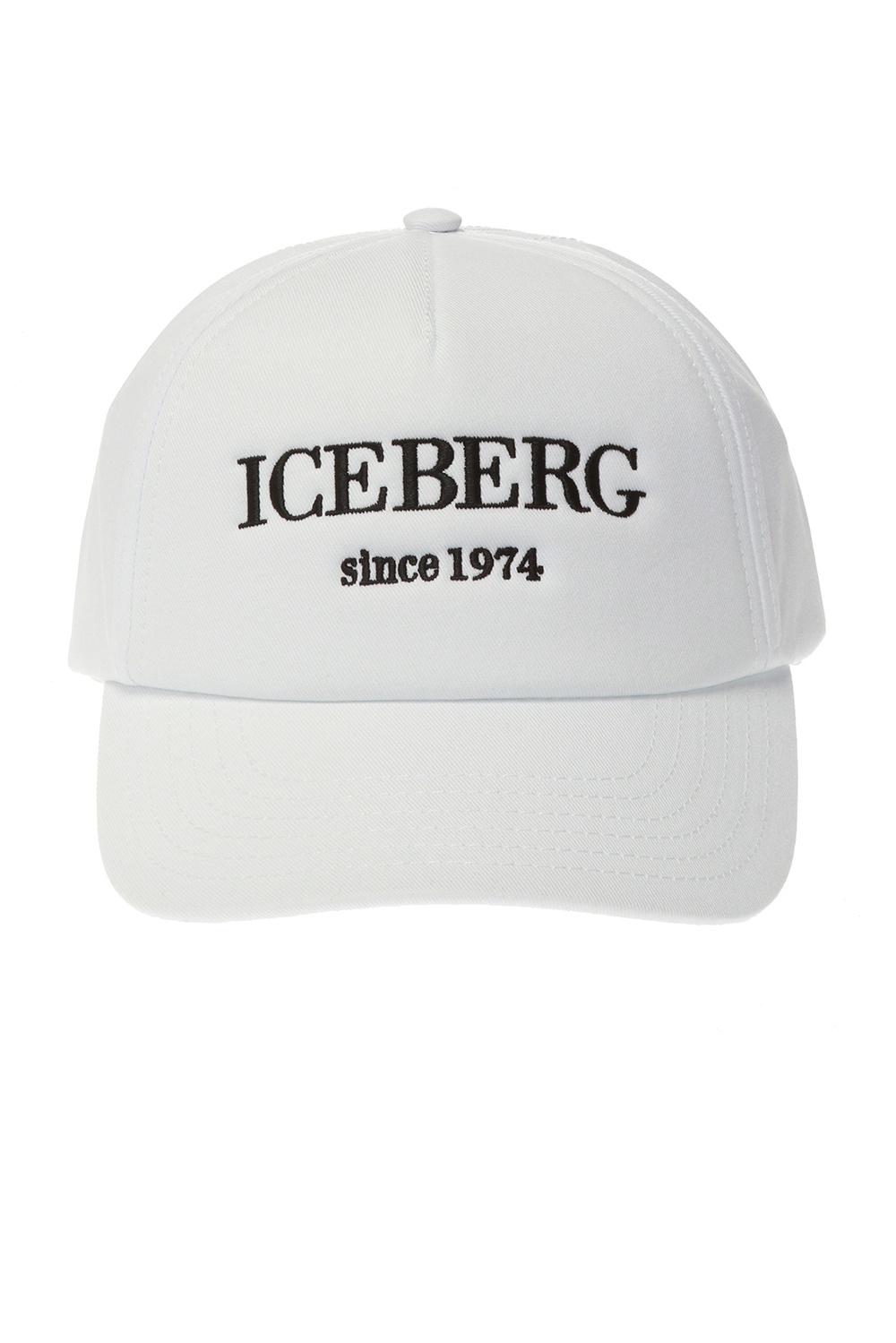 White Baseball cap with logo Iceberg - Vitkac GB